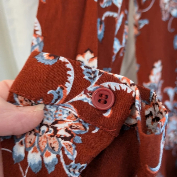 Garnet Hill sz 6 long sleeve dress - Picture 7 of 9